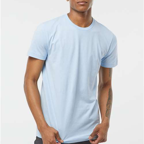 Blank Label Studios BLS - Jersey Tee 1413 Baby Blue blank garment - ready for DTG & embroidery