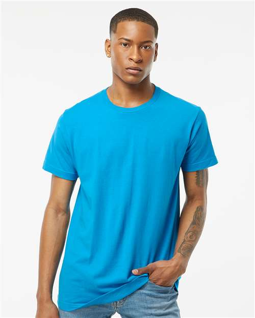 Blank Label Studios BLS - Jersey Tee 1413 Turquoise blank garment - ready for DTG & embroidery
