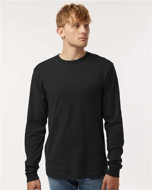 Blank Label Studios BLS - Long Sleeve Tee 1512 Black blank garment - ready for DTG & embroidery