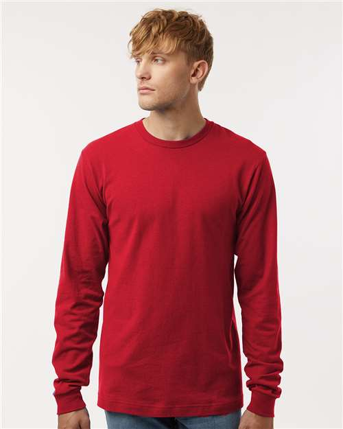 Blank Label Studios BLS - Long Sleeve Tee 1512 Red blank garment - ready for DTG & embroidery