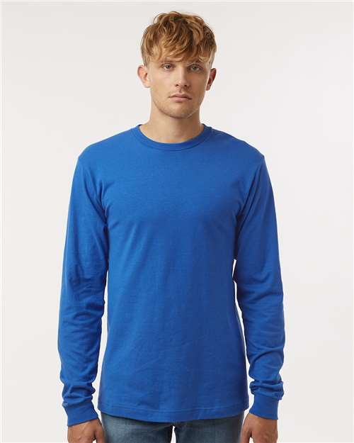 Blank Label Studios BLS - Long Sleeve Tee 1512 Royal blank garment - ready for DTG & embroidery