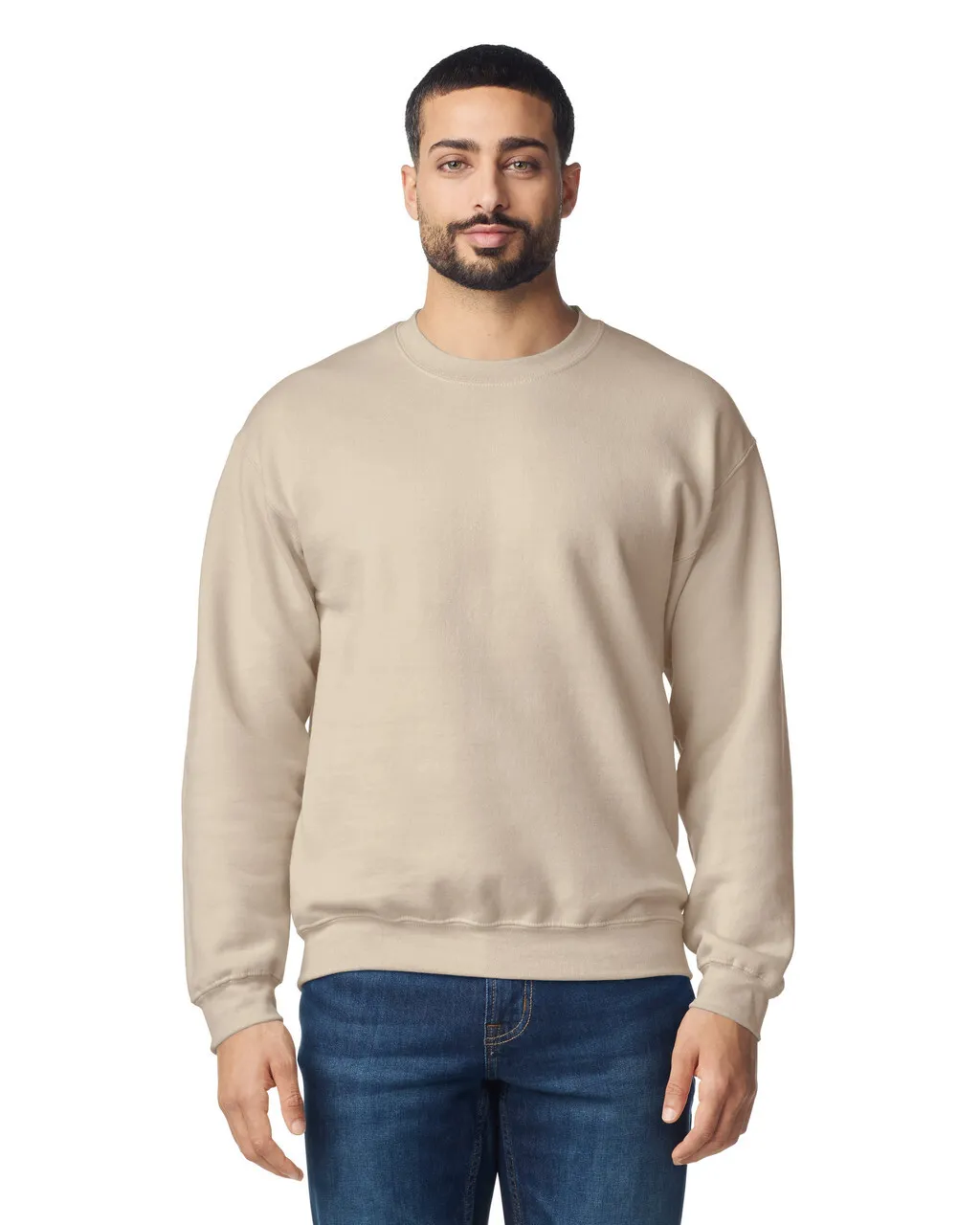 Blank Label Studios Gildan - Crewneck 18000 Sand blank garment - ready for DTG & embroidery