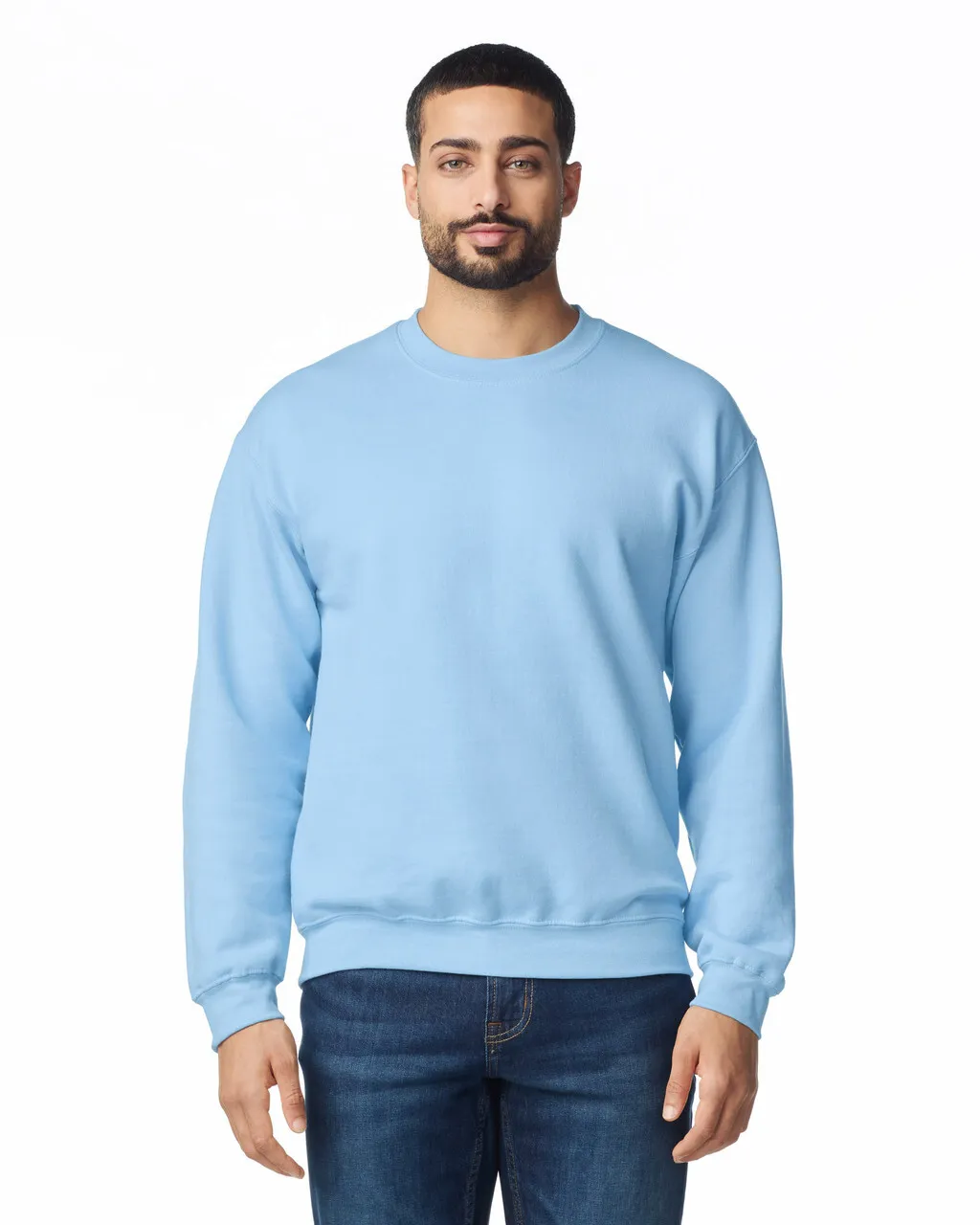 Blank Label Studios Gildan - Crewneck 18000 Light Blue blank garment - ready for DTG & embroidery