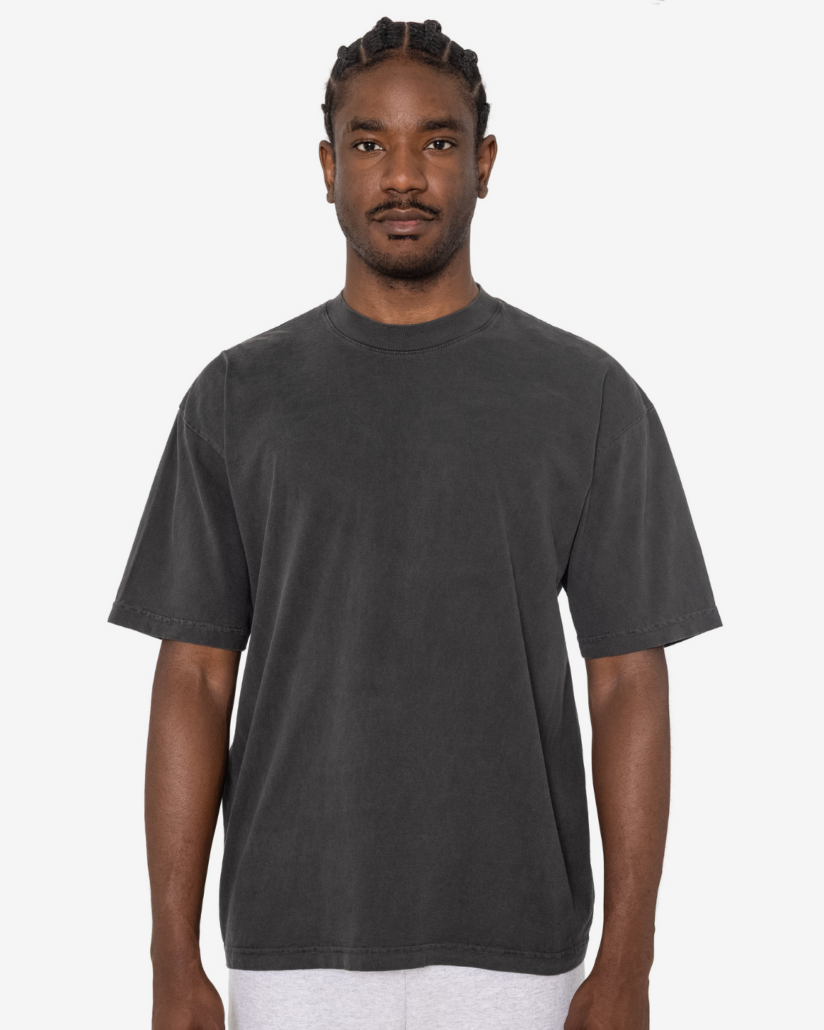 Blank Label Studios Los Angeles Apparel - Tee 1801 Vintage Black blank garment - ready for DTG & embroidery