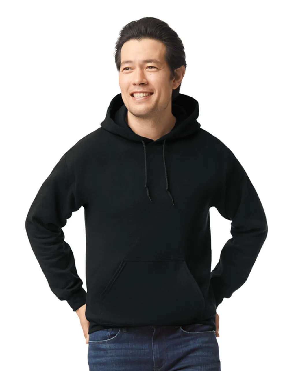 Blank Label Studios Gildan - Hoodie 18500 Black blank garment - ready for DTG & embroidery