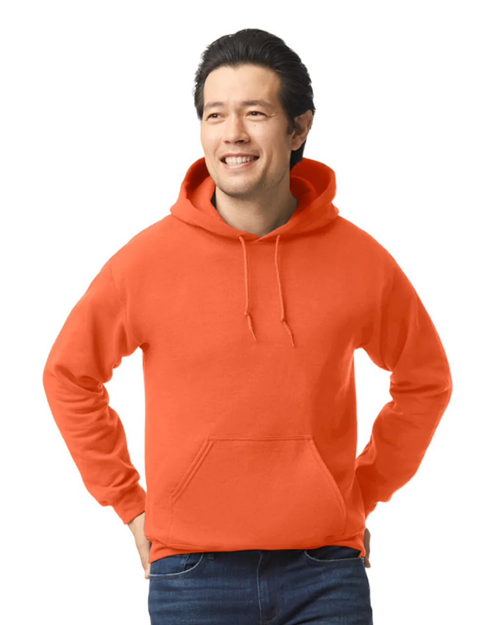 Blank Label Studios Gildan - Hoodie 18500 Orange blank garment - ready for DTG & embroidery