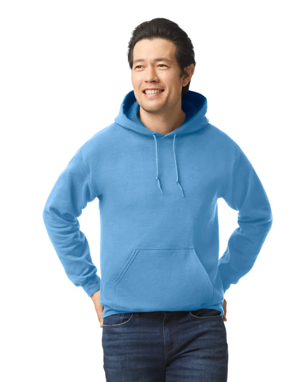 Blank Label Studios Gildan - Hoodie 18500 Carolina Blue blank garment - ready for DTG & embroidery