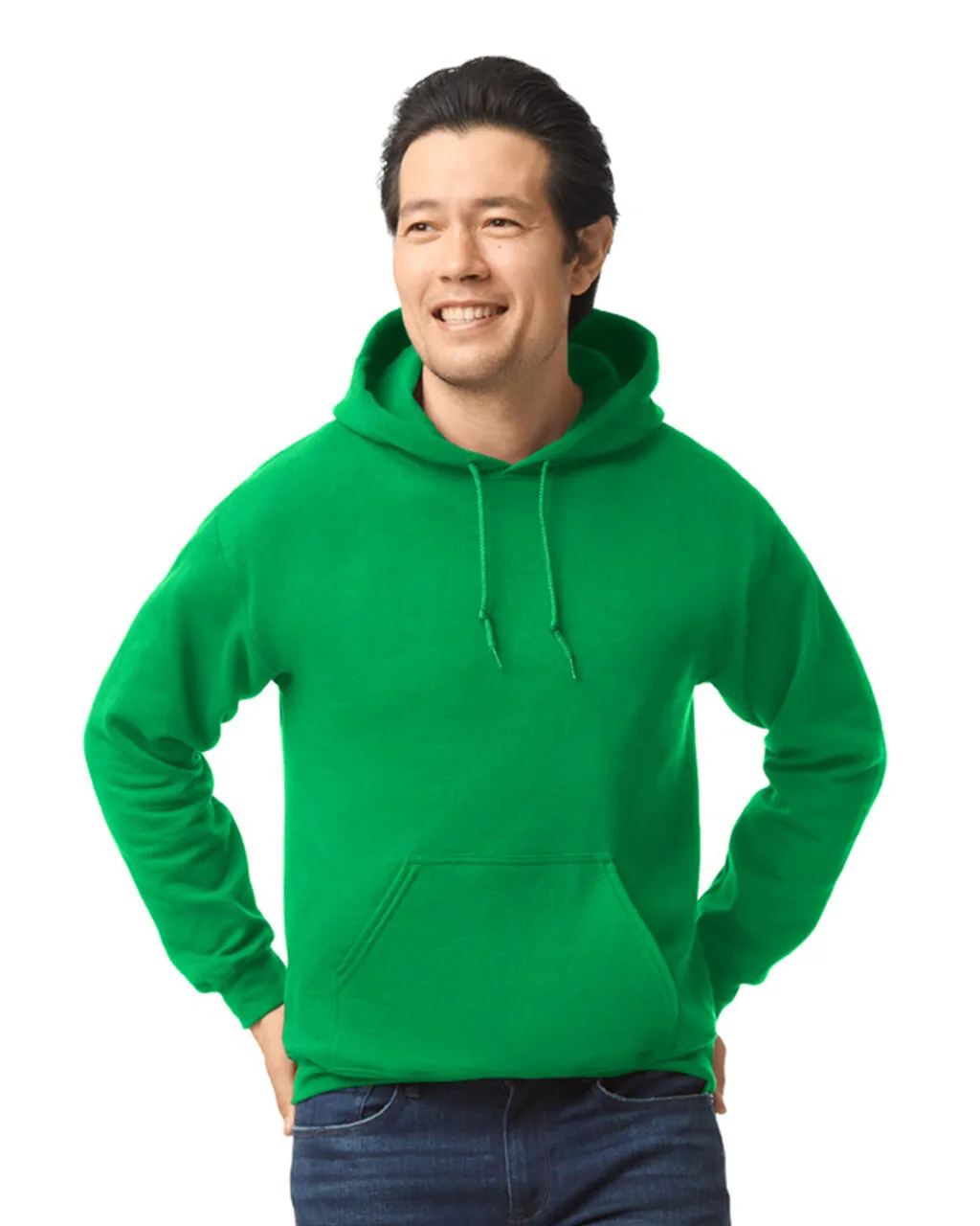 Blank Label Studios Gildan - Hoodie 18500 Irish Green blank garment - ready for DTG & embroidery