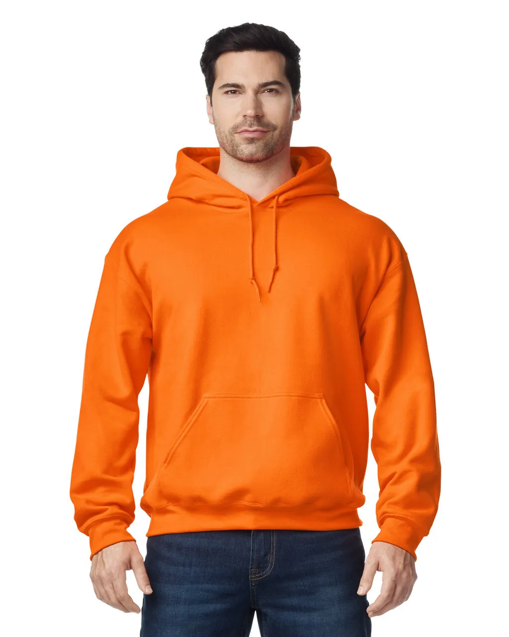 Blank Label Studios Gildan - Hoodie 18500 S Orange blank garment - ready for DTG & embroidery
