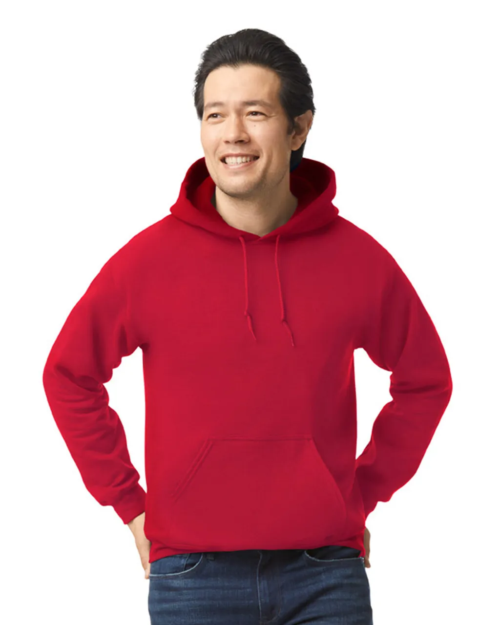 Blank Label Studios Gildan - Hoodie 18500 Cherry Red blank garment - ready for DTG & embroidery