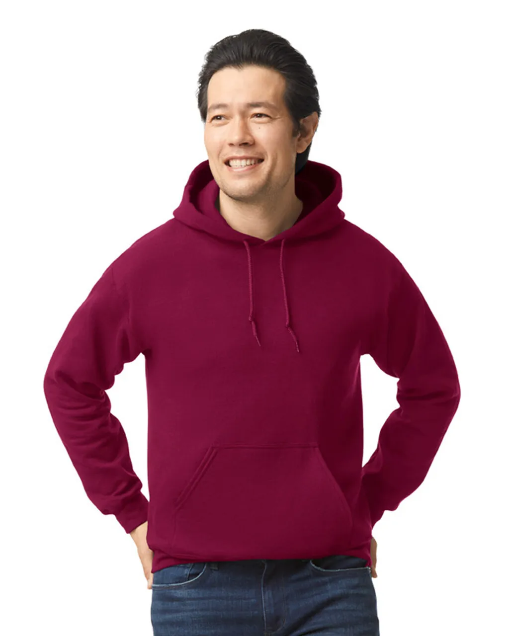 Blank Label Studios Gildan - Hoodie 18500 Garnet blank garment - ready for DTG & embroidery