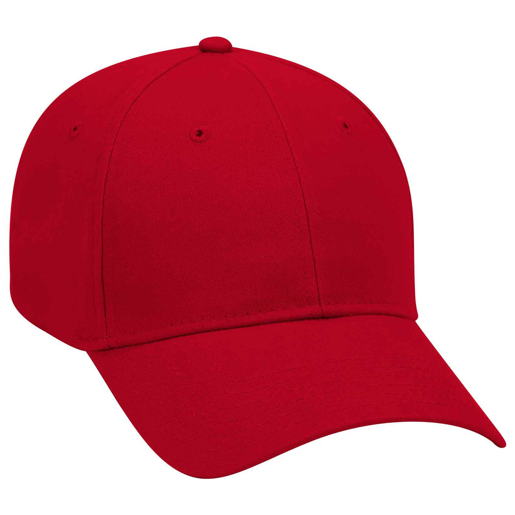 Blank Label Studios BLS - Dad Hat 2113 Red (Size: Adult) blank garment - ready for DTG & embroidery