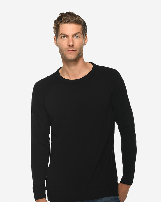 Blank Label Studios BLS - Crewneck 1605 Black blank garment - ready for DTG & embroidery