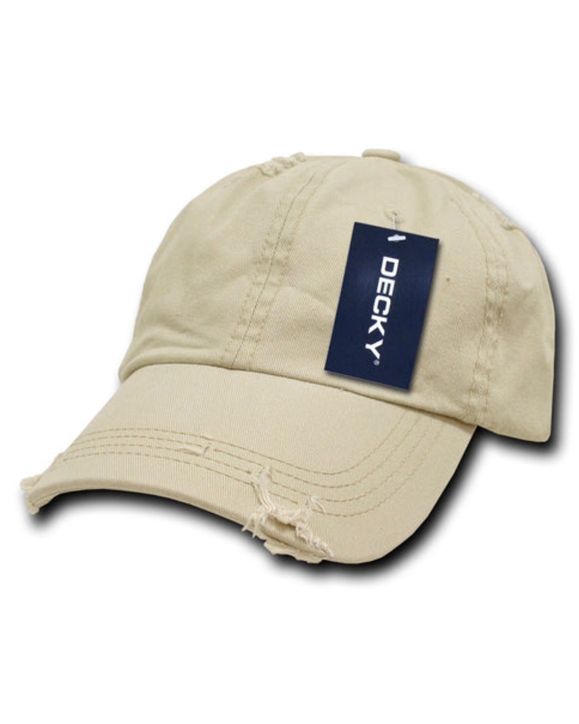 Blank Label Studios BLS - Distressed Hat 2114 Stone blank garment - ready for DTG & embroidery