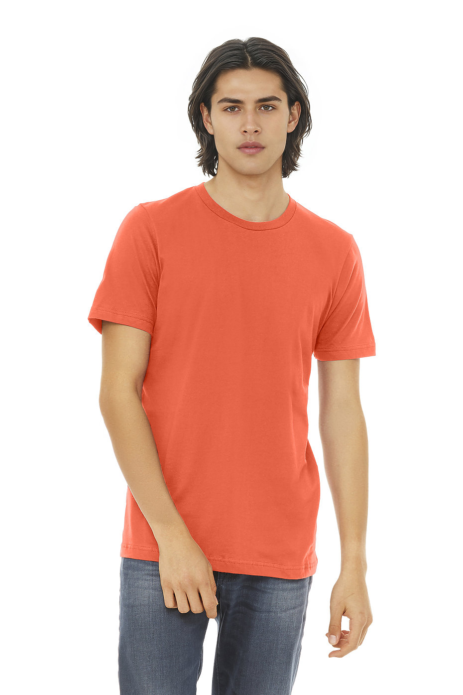 Blank Label Studios Bella + Canvas - Tee 3001 Coral blank garment - ready for DTG & embroidery