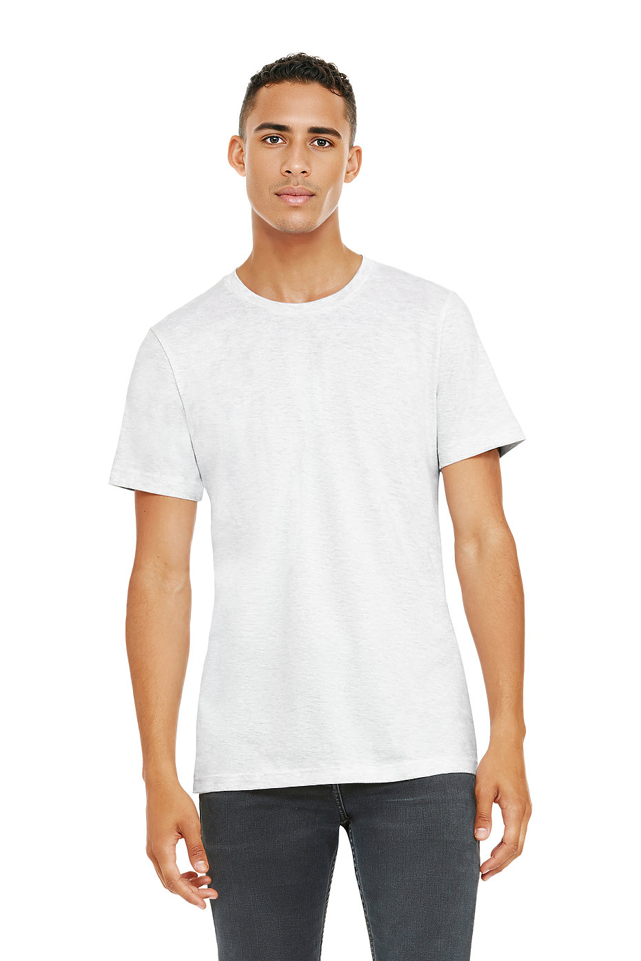 Blank Label Studios Bella + Canvas - Tee 3001 Ash blank garment - ready for DTG & embroidery