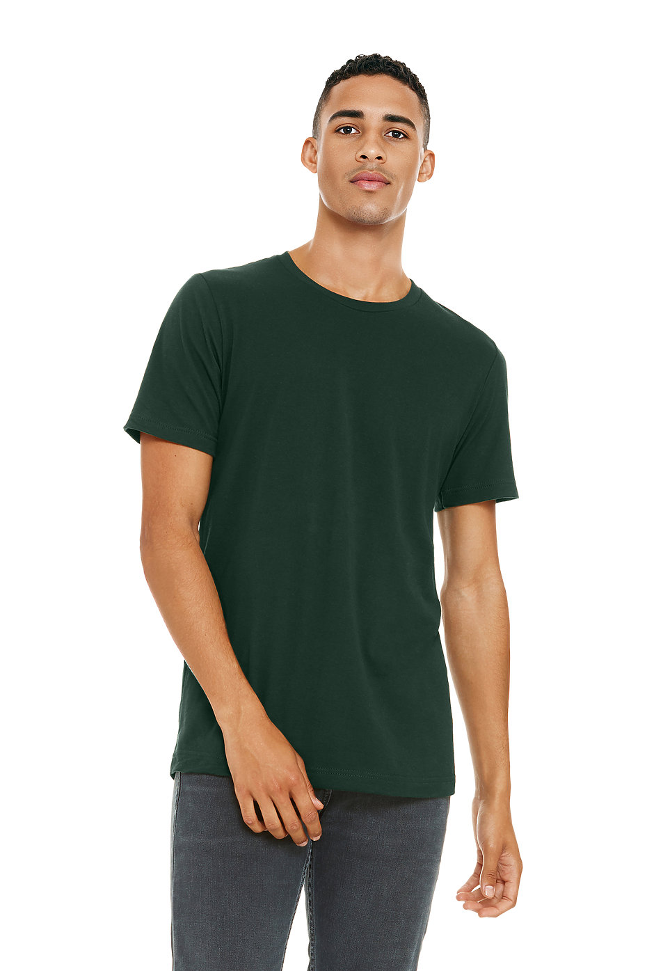 Blank Label Studios Bella + Canvas - Tee 3001 Forest blank garment - ready for DTG & embroidery