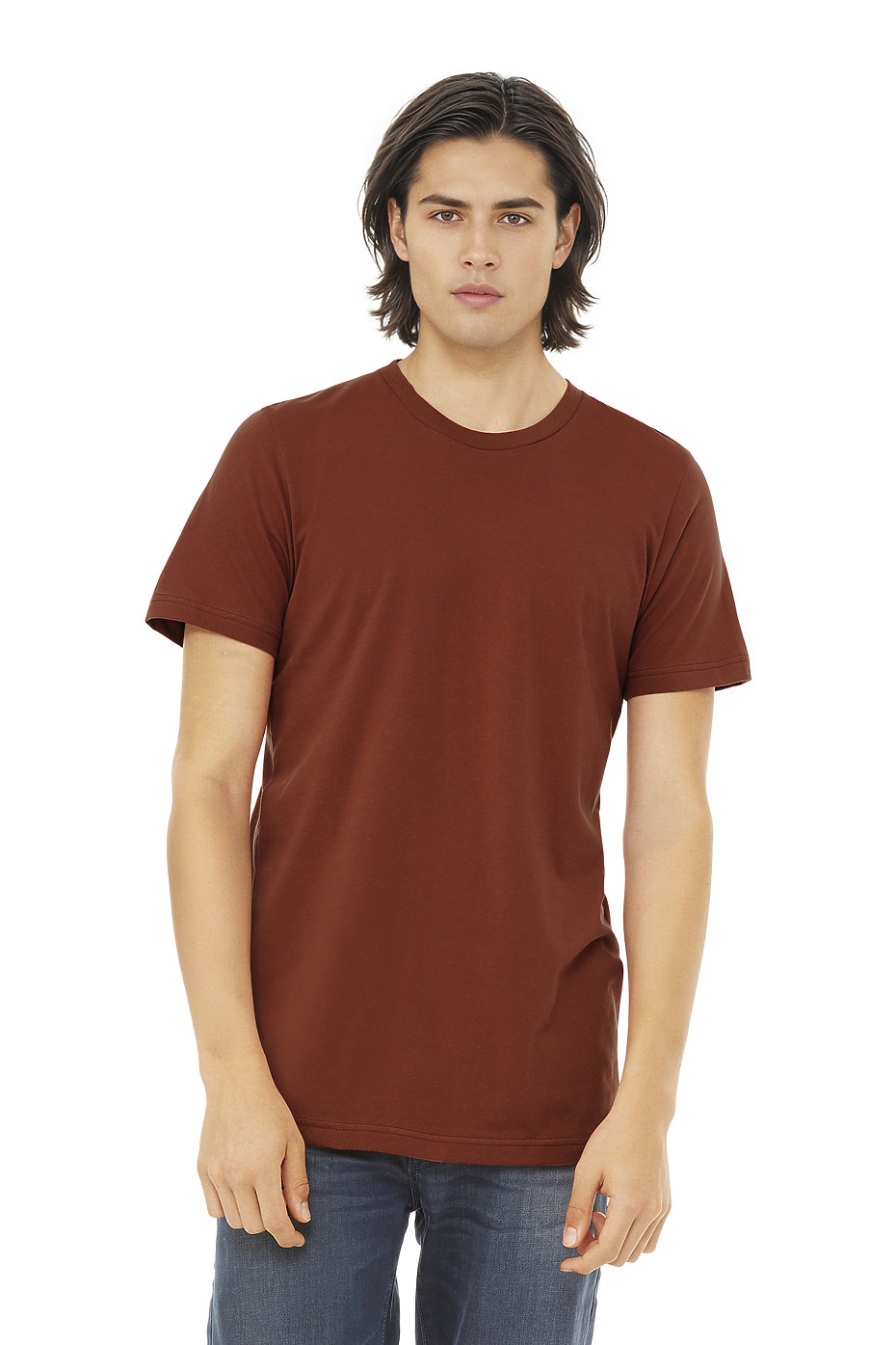 Blank Label Studios Bella + Canvas - Tee 3001 Rust blank garment - ready for DTG & embroidery