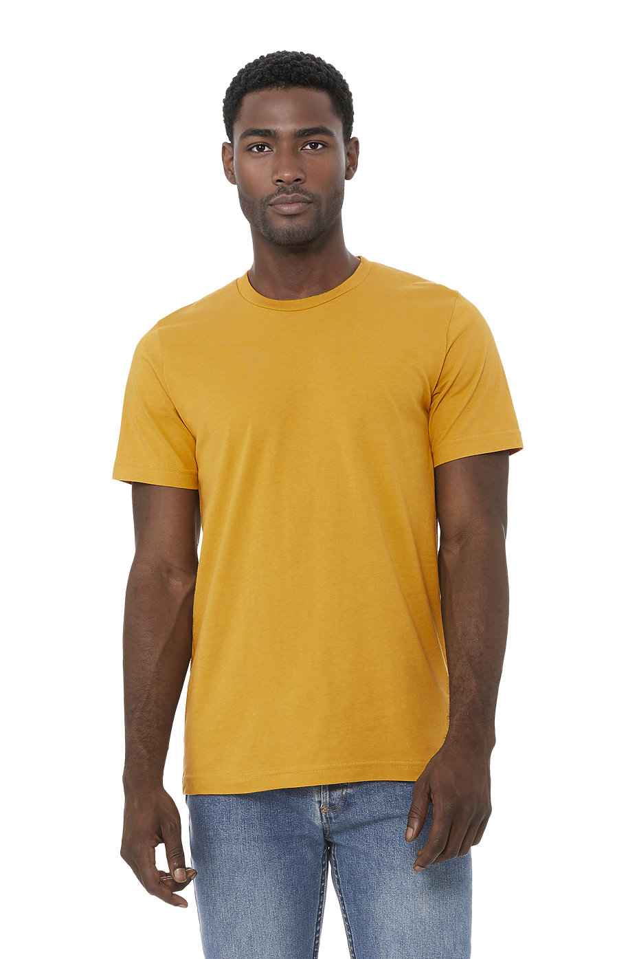 Blank Label Studios Bella + Canvas - Tee 3001 Mustard blank garment - ready for DTG & embroidery