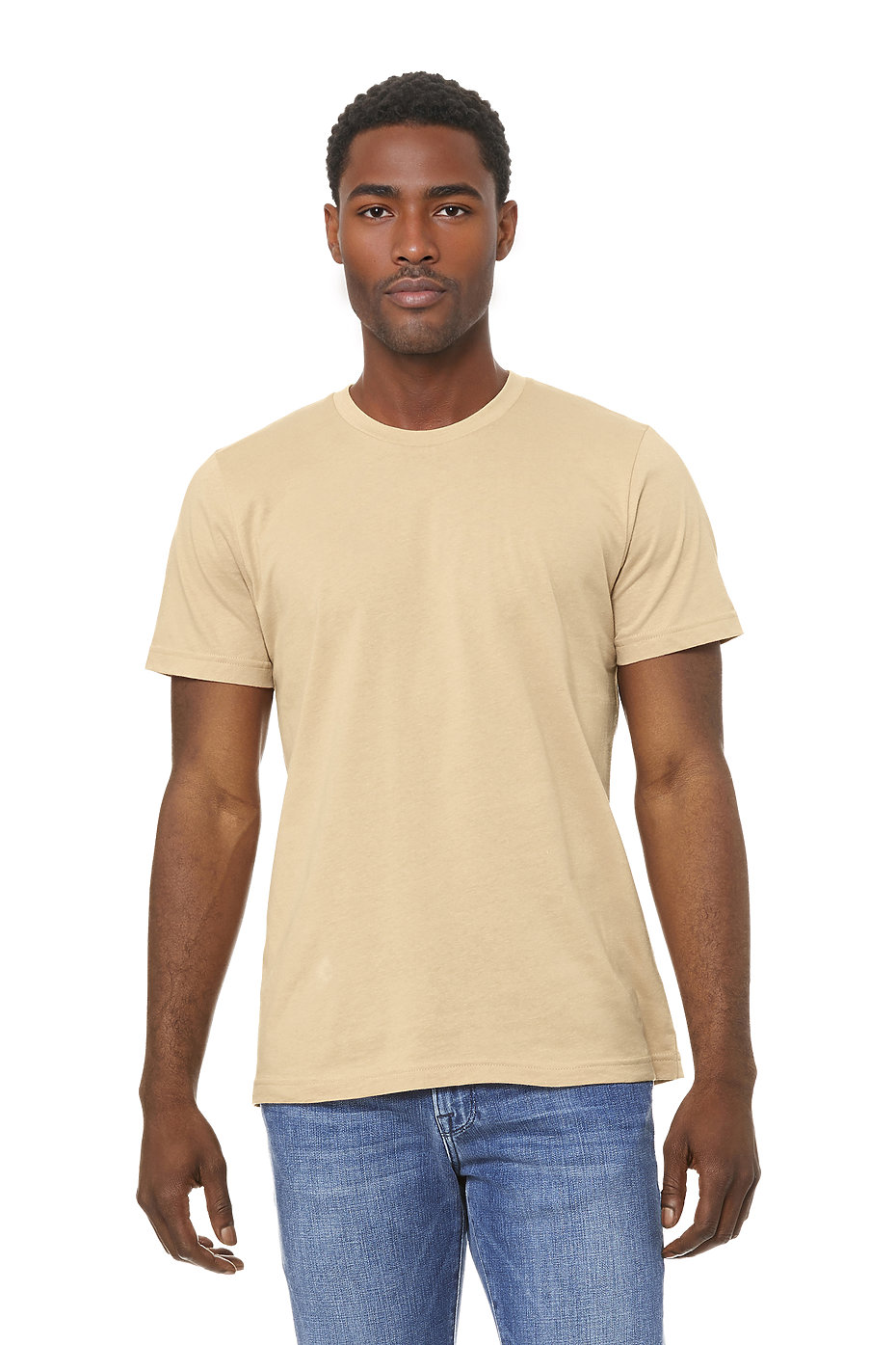 Blank Label Studios Bella + Canvas - Tee 3001 Sand Dune blank garment - ready for DTG & embroidery