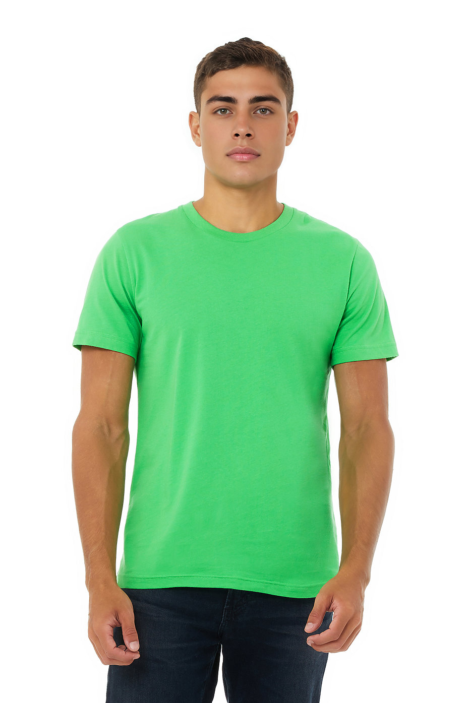 Blank Label Studios Bella + Canvas - Tee 3001 Synthetic Green blank garment - ready for DTG & embroidery