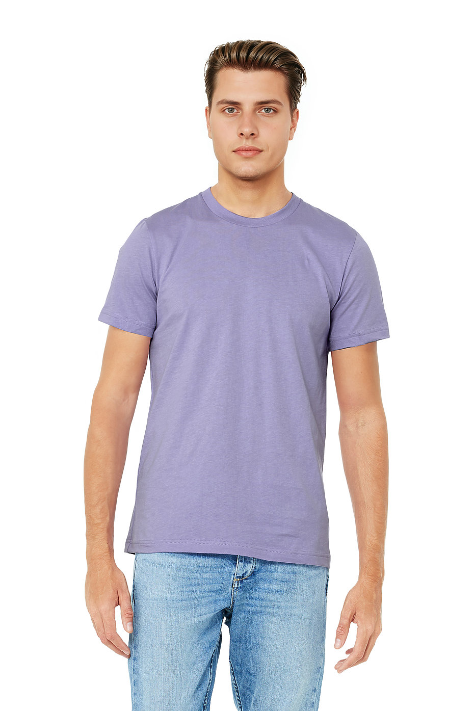 Blank Label Studios Bella + Canvas - Tee 3001 Dark Lavender blank garment - ready for DTG & embroidery