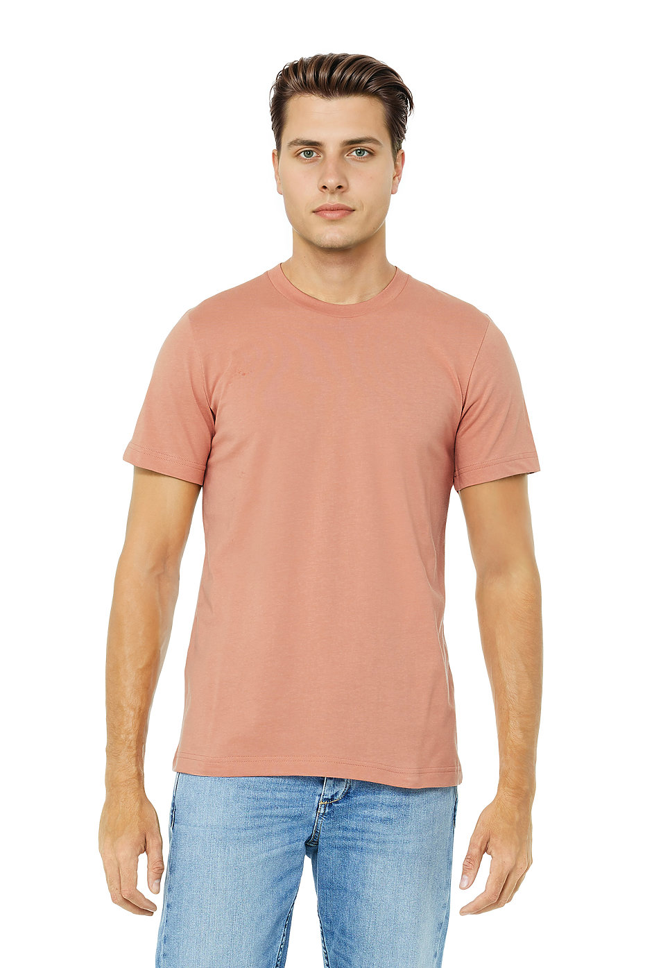Blank Label Studios Bella + Canvas - Tee 3001 Terracotta blank garment - ready for DTG & embroidery