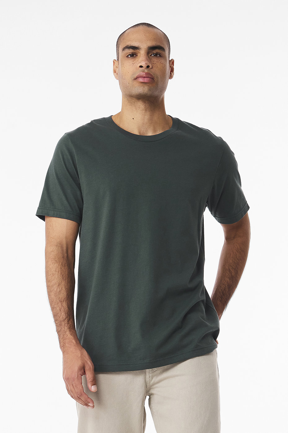 Blank Label Studios Bella + Canvas - Tee 3001 Hunter Green blank garment - ready for DTG & embroidery