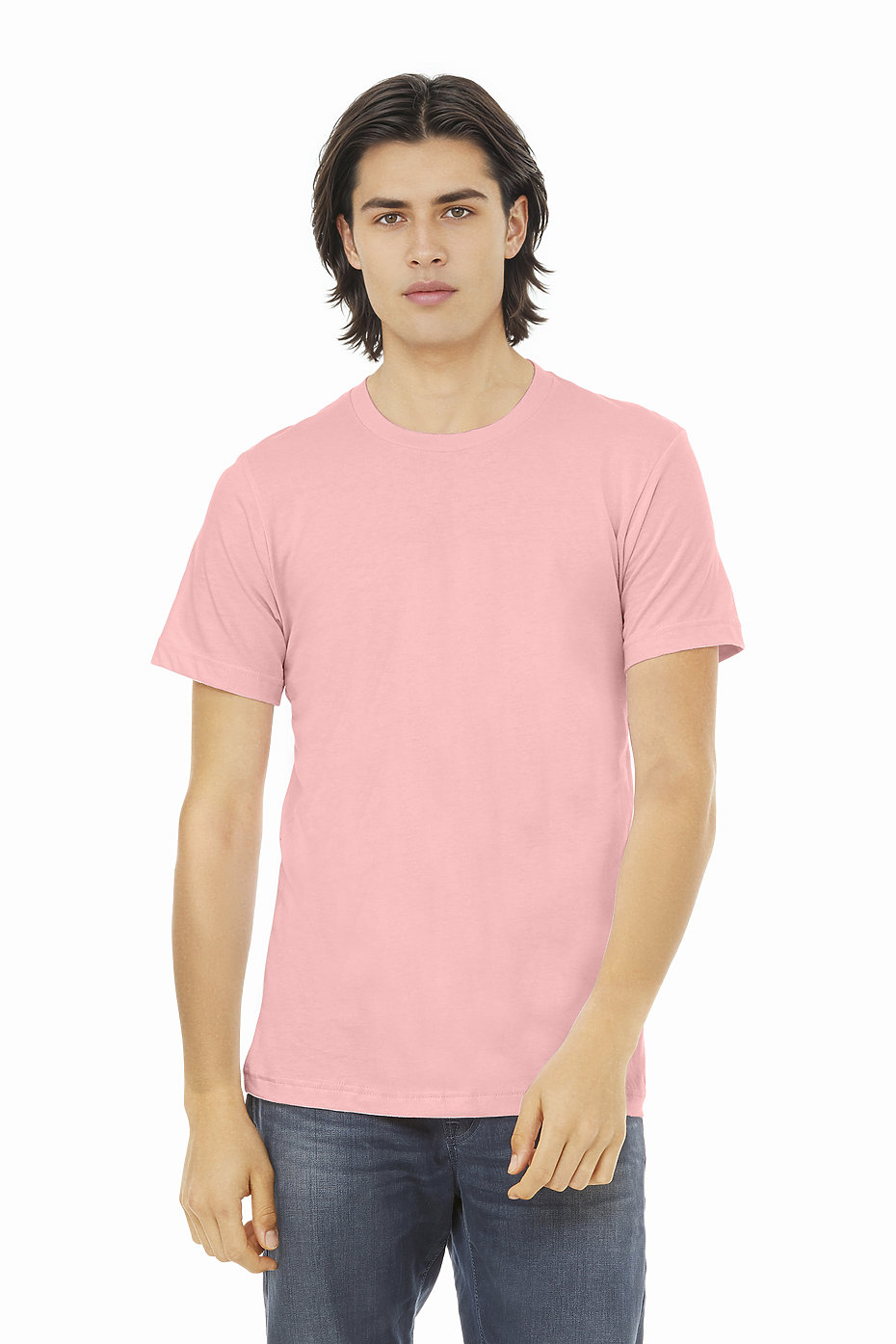 Blank Label Studios Bella + Canvas - Tee 3001 Pink blank garment - ready for DTG & embroidery