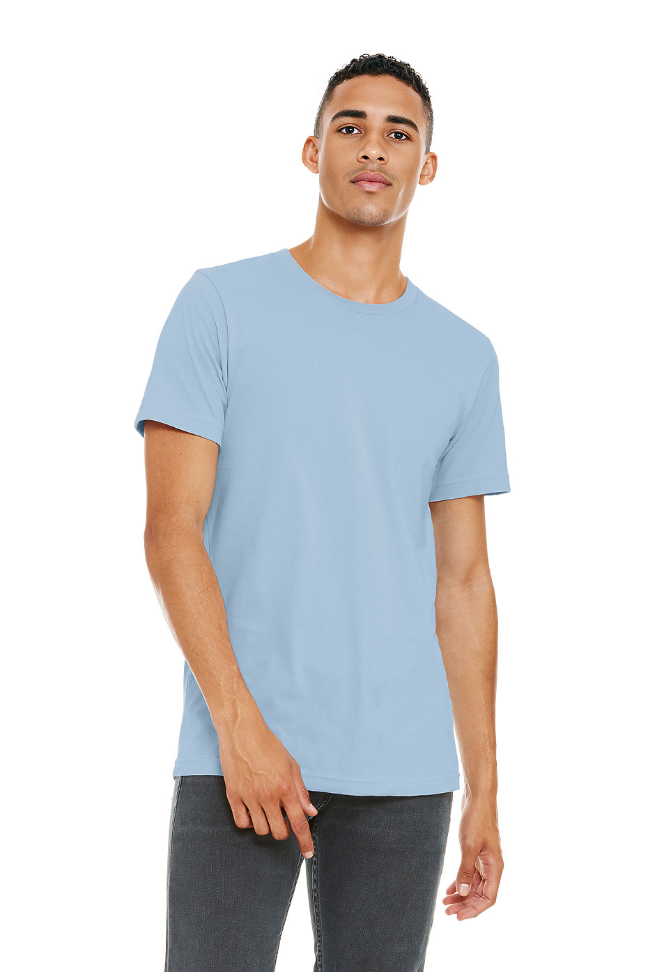 Blank Label Studios Bella + Canvas - Tee 3001 Baby Blue blank garment - ready for DTG & embroidery