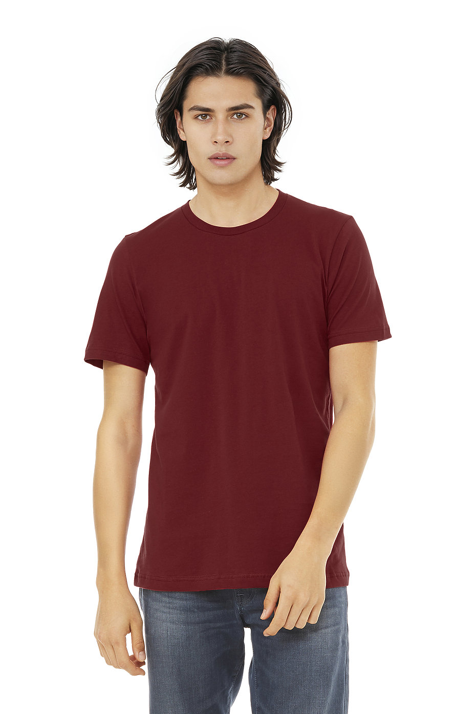 Blank Label Studios Bella + Canvas - Tee 3001 Cardinal blank garment - ready for DTG & embroidery