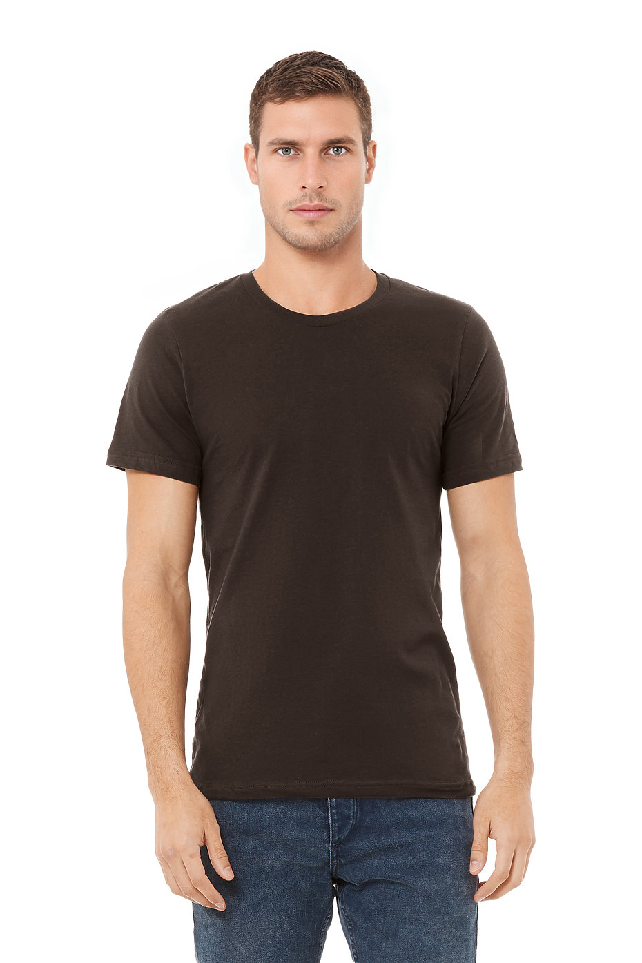 Blank Label Studios Bella + Canvas - Tee 3001 Brown blank garment - ready for DTG & embroidery
