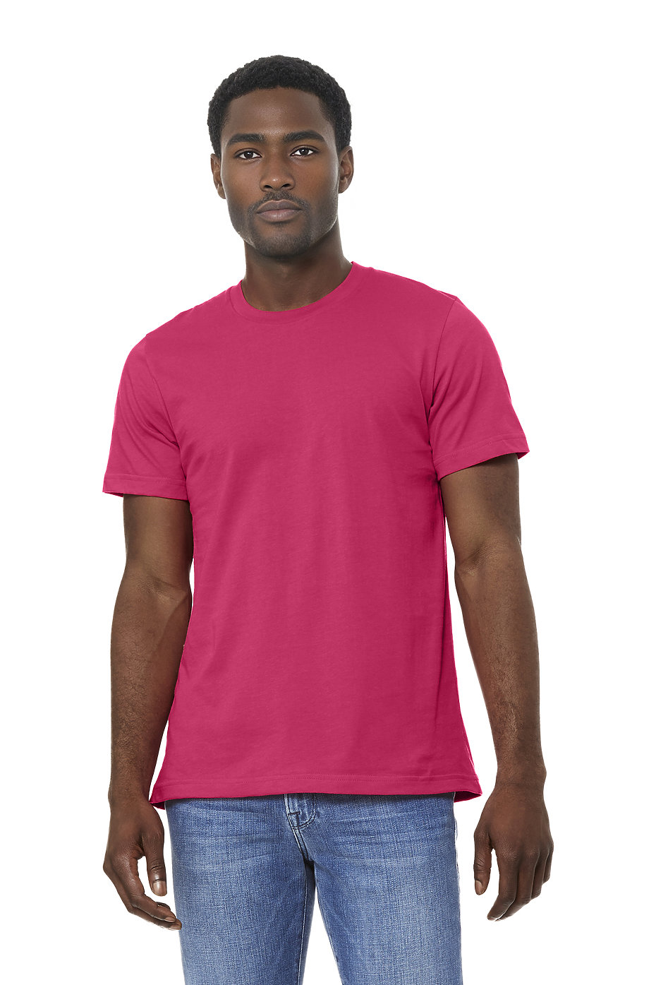 Blank Label Studios Bella + Canvas - Tee 3001 Fuchsia blank garment - ready for DTG & embroidery