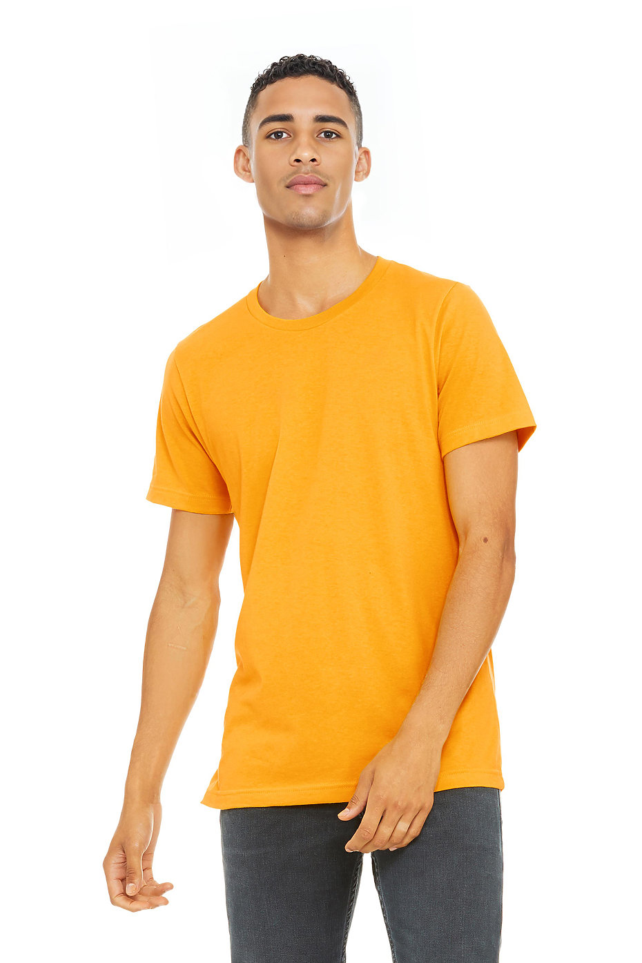 Blank Label Studios Bella + Canvas - Tee 3001 Gold blank garment - ready for DTG & embroidery