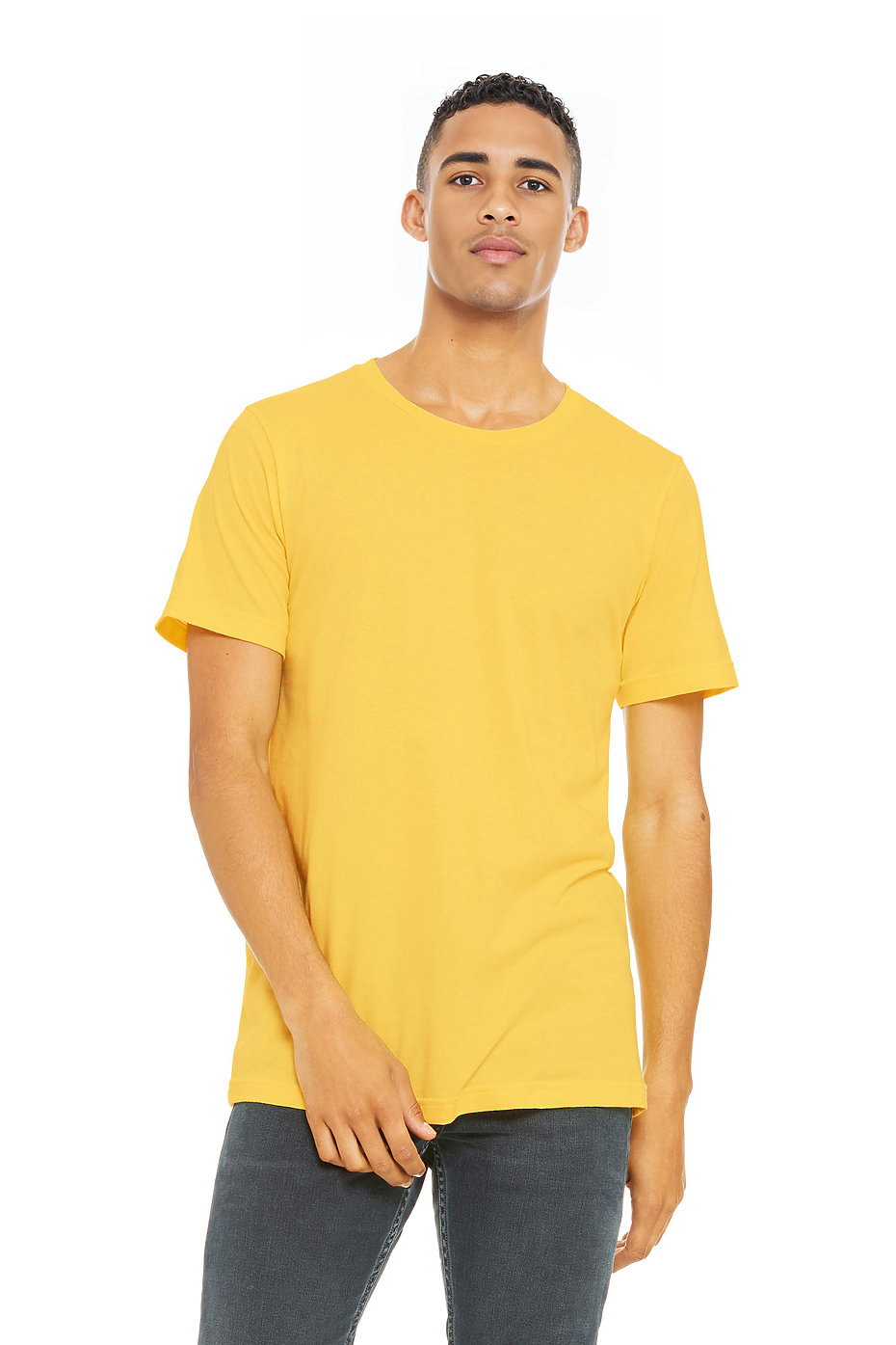 Blank Label Studios Bella + Canvas - Tee 3001 Yellow blank garment - ready for DTG & embroidery