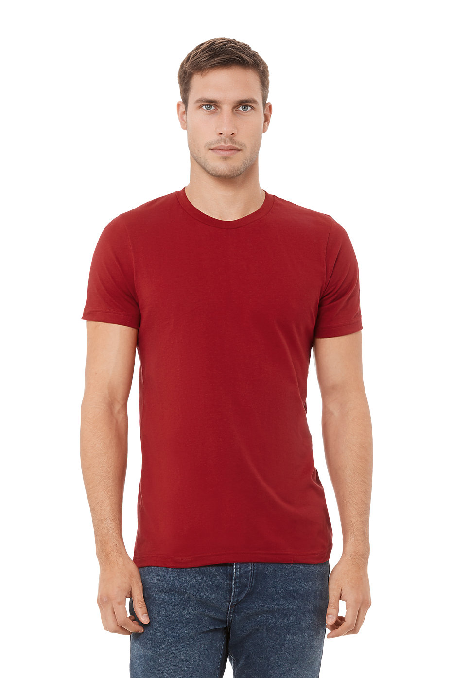 Blank Label Studios Bella + Canvas - Tee 3001 Cardinal Red blank garment - ready for DTG & embroidery