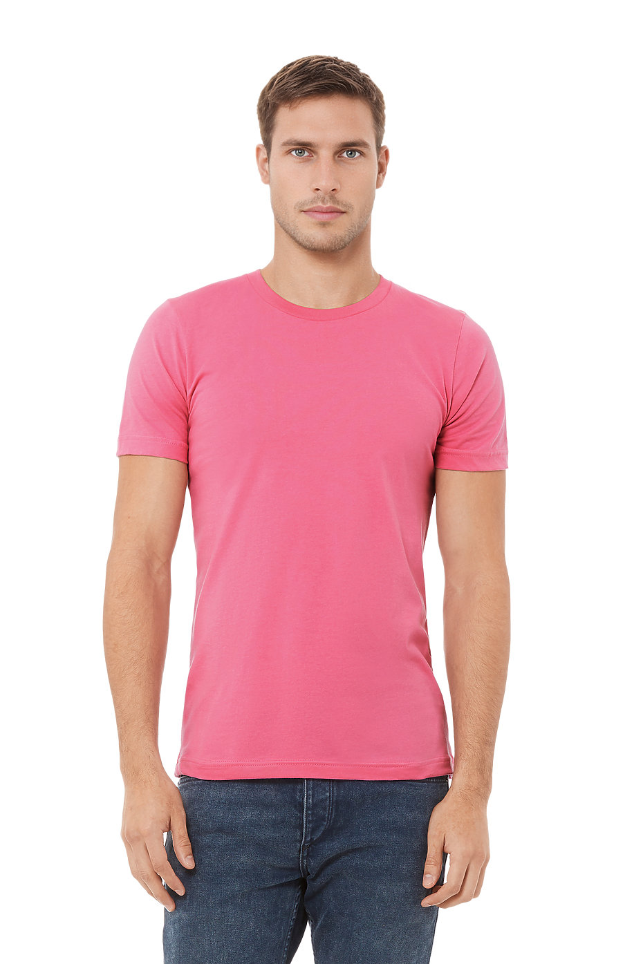Blank Label Studios Bella + Canvas - Tee 3001 Charity Pink blank garment - ready for DTG & embroidery