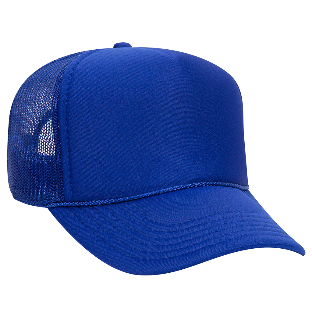 Blank Label Studios BLS - Trucker Hat 2111 Royal blank garment - ready for DTG & embroidery