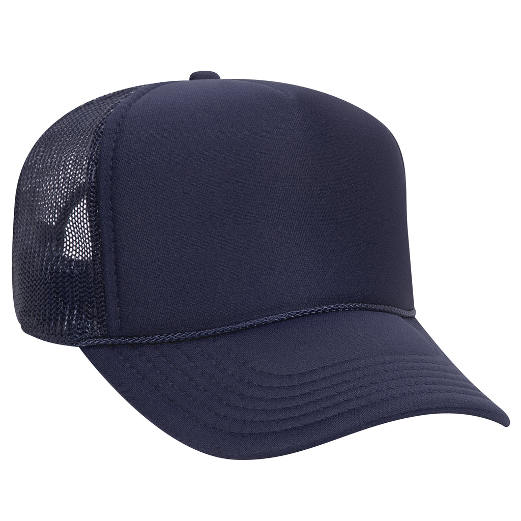 Blank Label Studios BLS - Trucker Hat 2111 Navy blank garment - ready for DTG & embroidery