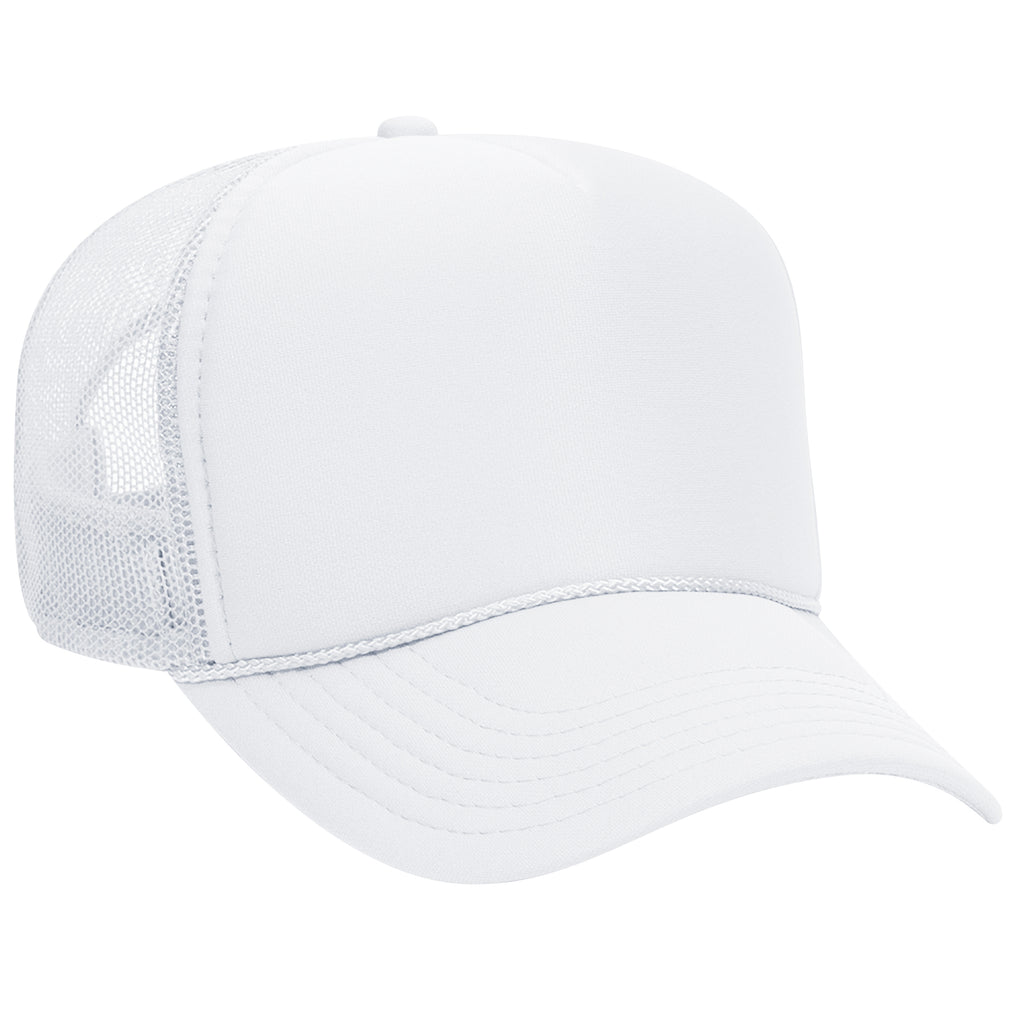 Blank Label Studios BLS - Trucker Hat 2111 White blank garment - ready for DTG & embroidery