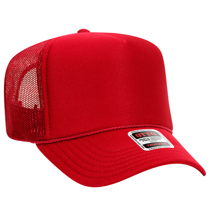 Blank Label Studios BLS - Trucker Hat 2112 Red blank garment - ready for DTG & embroidery