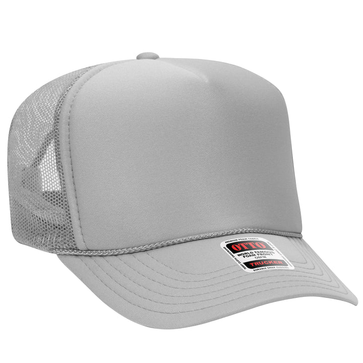 Blank Label Studios BLS - Trucker Hat 2112 Gray blank garment - ready for DTG & embroidery