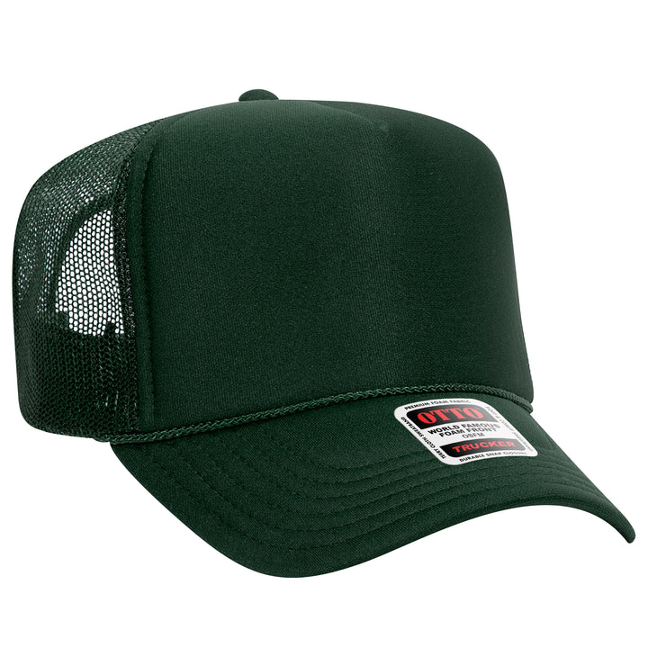 Blank Label Studios BLS - Trucker Hat 2112 Dark Green blank garment - ready for DTG & embroidery