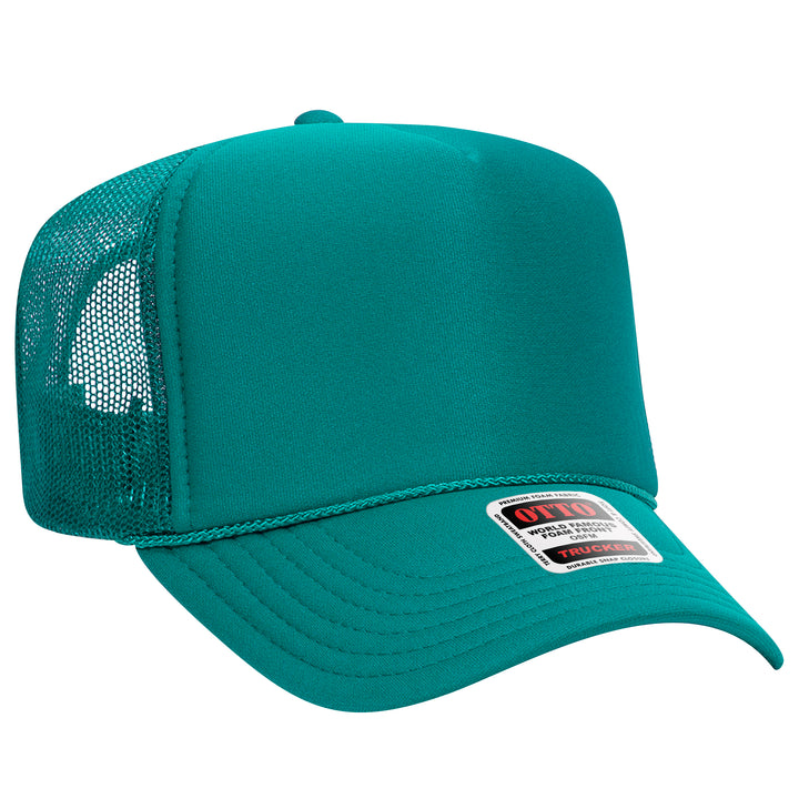 Blank Label Studios BLS - Trucker Hat 2112 Jade blank garment - ready for DTG & embroidery