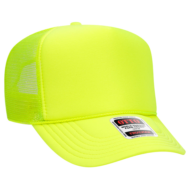 Blank Label Studios BLS - Trucker Hat 2112 Neon Yellow blank garment - ready for DTG & embroidery