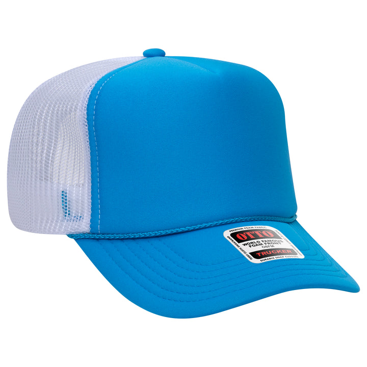 Blank Label Studios BLS - Trucker Hat 2112 N Blu N Blu Wht blank garment - ready for DTG & embroidery