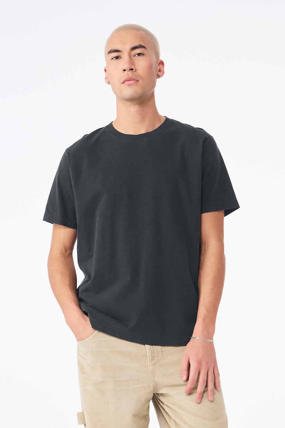 Blank Label Studios Bella + Canvas - Tee 4810GD Washed Black blank garment - ready for DTG & embroidery