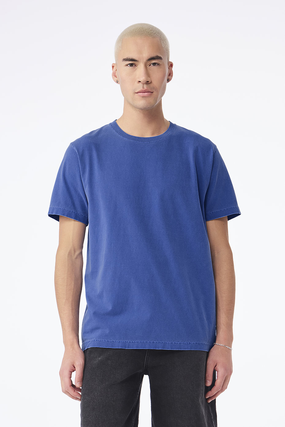 Blank Label Studios Bella + Canvas - Tee 4810GD Washed Royal blank garment - ready for DTG & embroidery