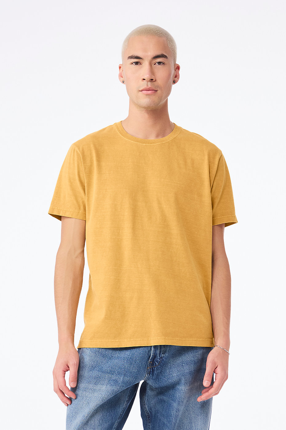 Blank Label Studios Bella + Canvas - Tee 4810GD Mustard blank garment - ready for DTG & embroidery