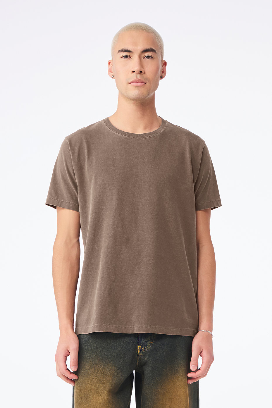 Blank Label Studios Bella + Canvas - Tee 4810GD Washed Cocoa blank garment - ready for DTG & embroidery